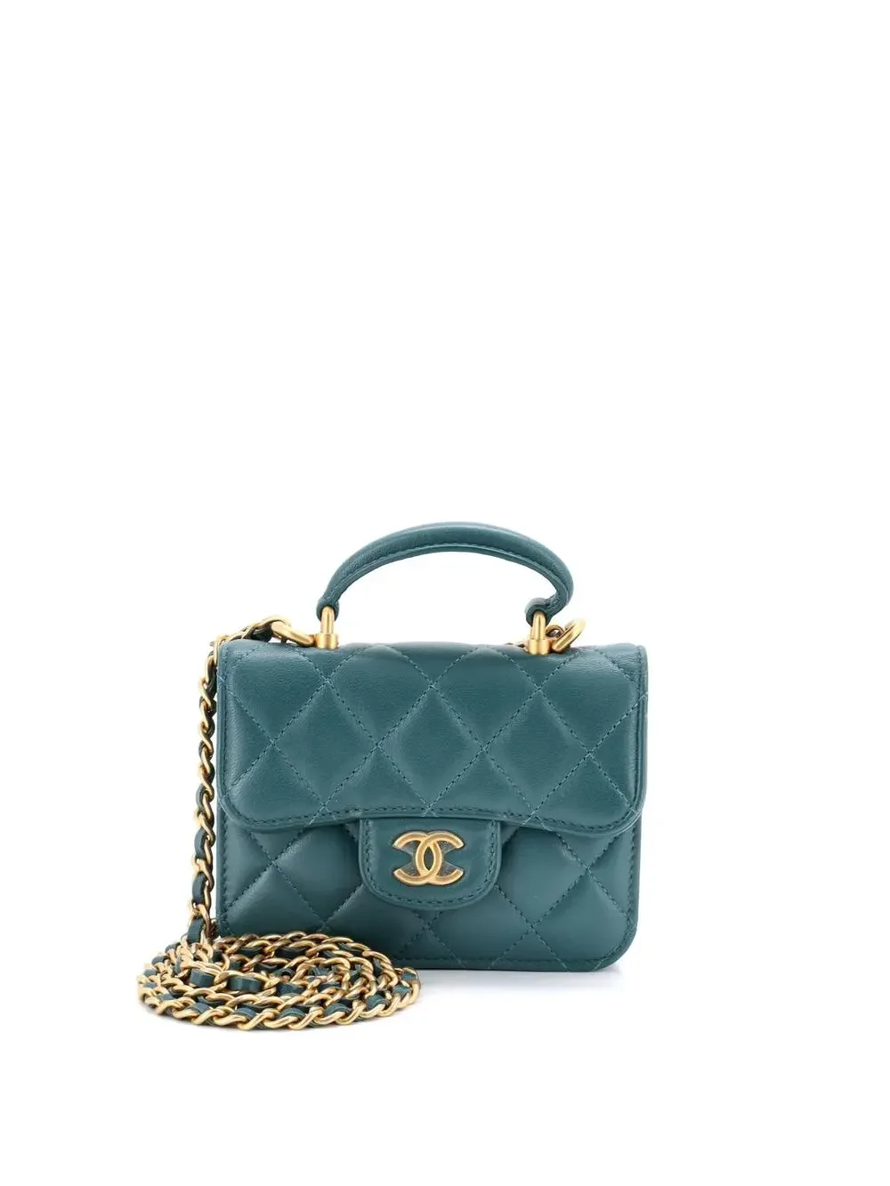 Chanel Top Handle Flap Coin Purse With #260962C29B